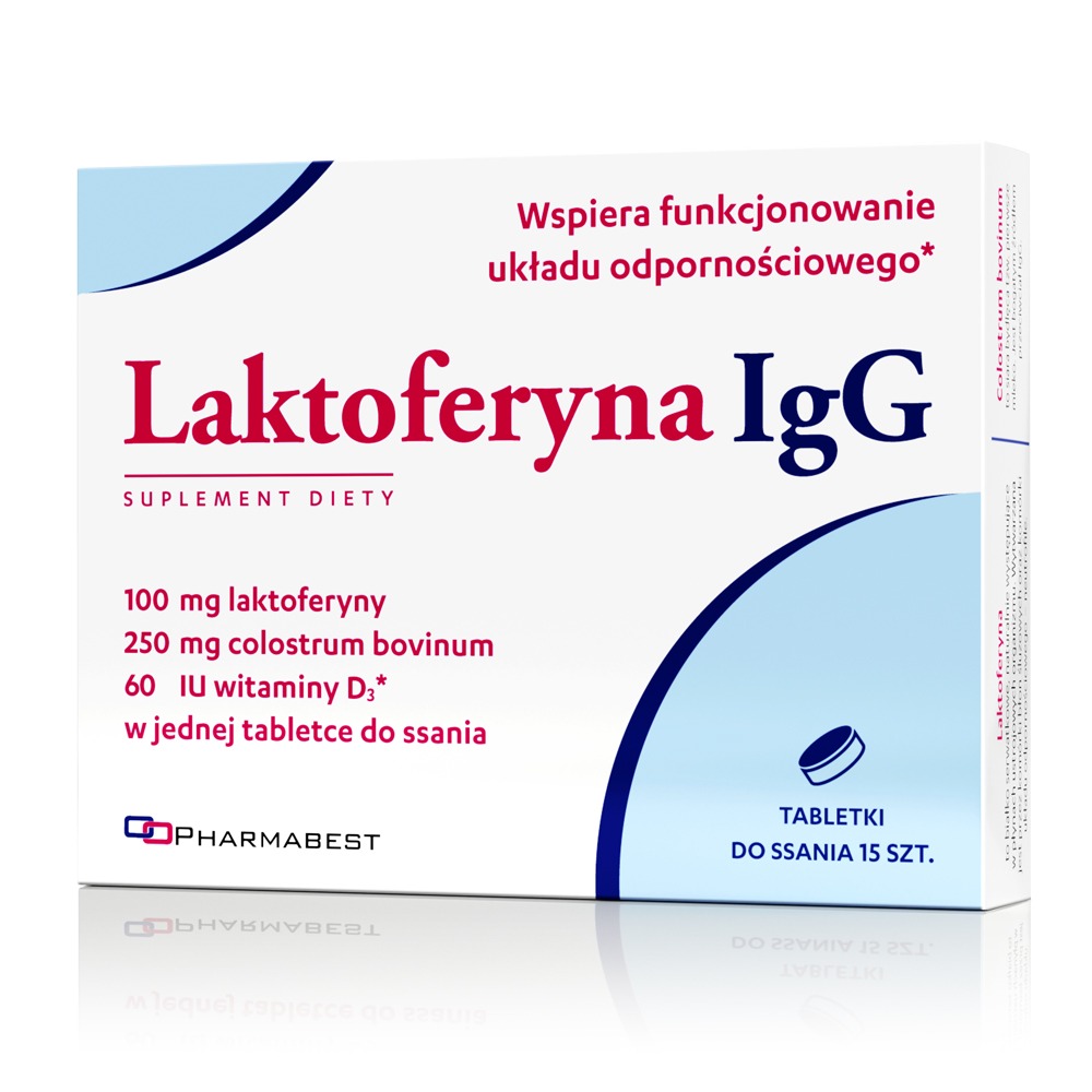 Laktoferyna IgG-15 tabletek