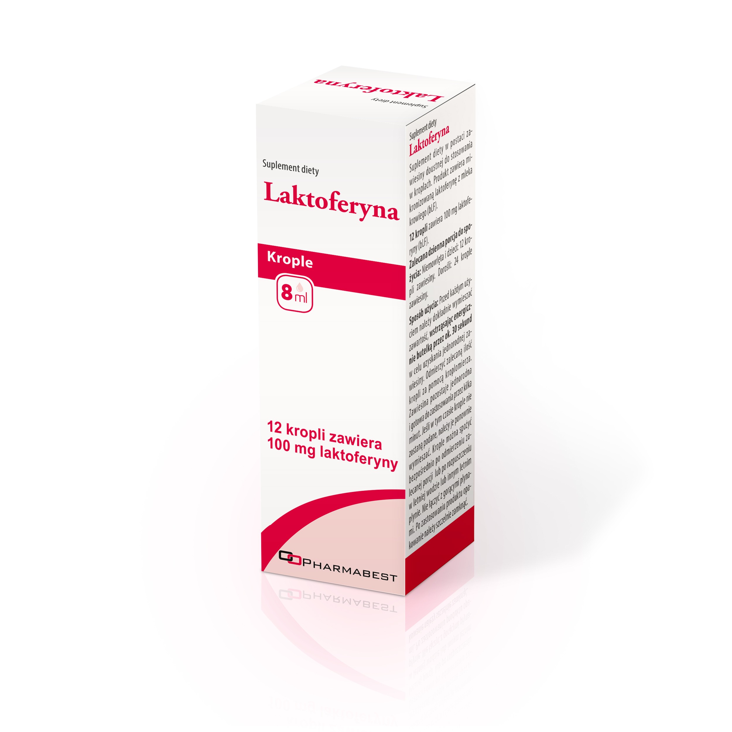 Laktoferyna krople-100 g-8 ml
