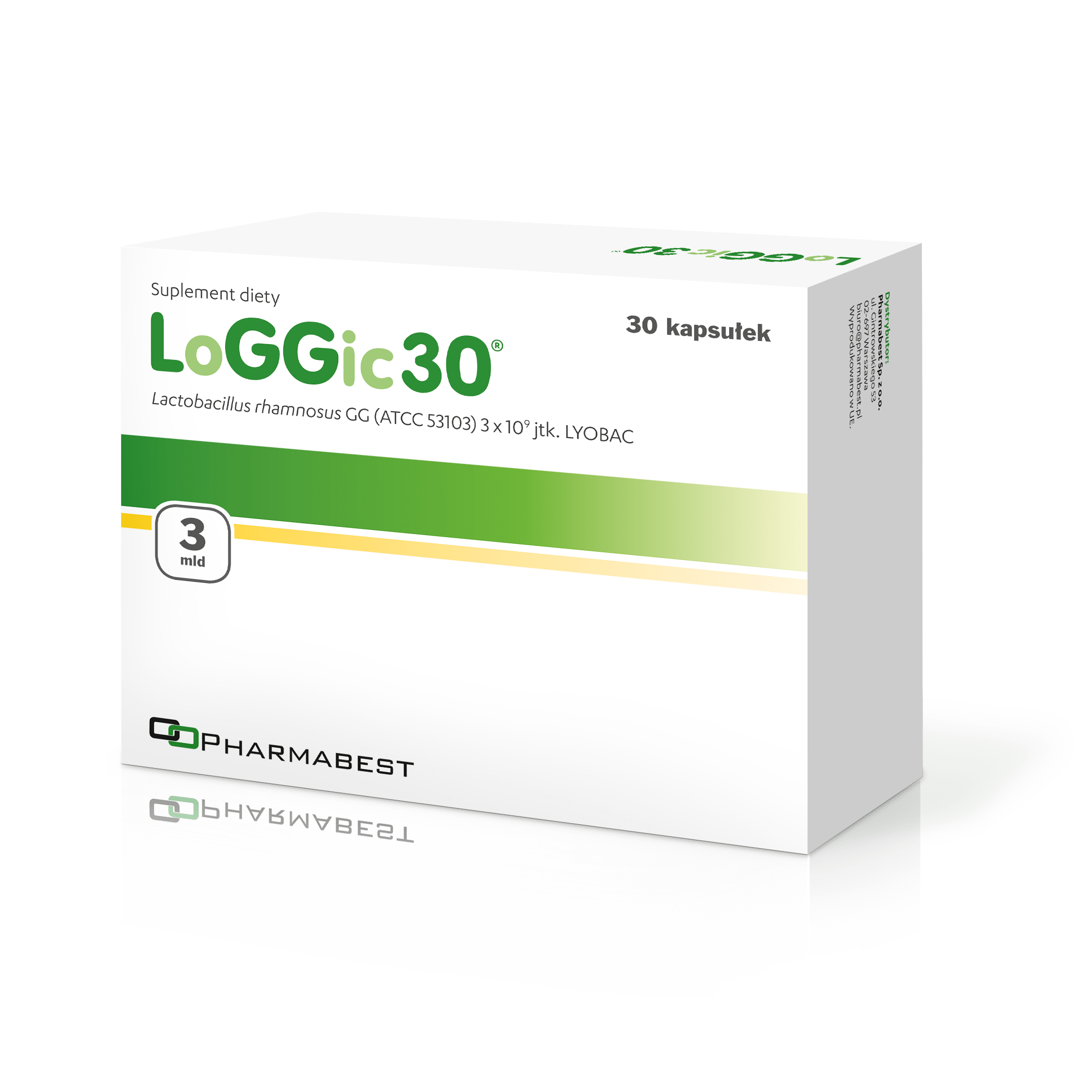 LoGGic30®-3 miliardy-30 kapsułek