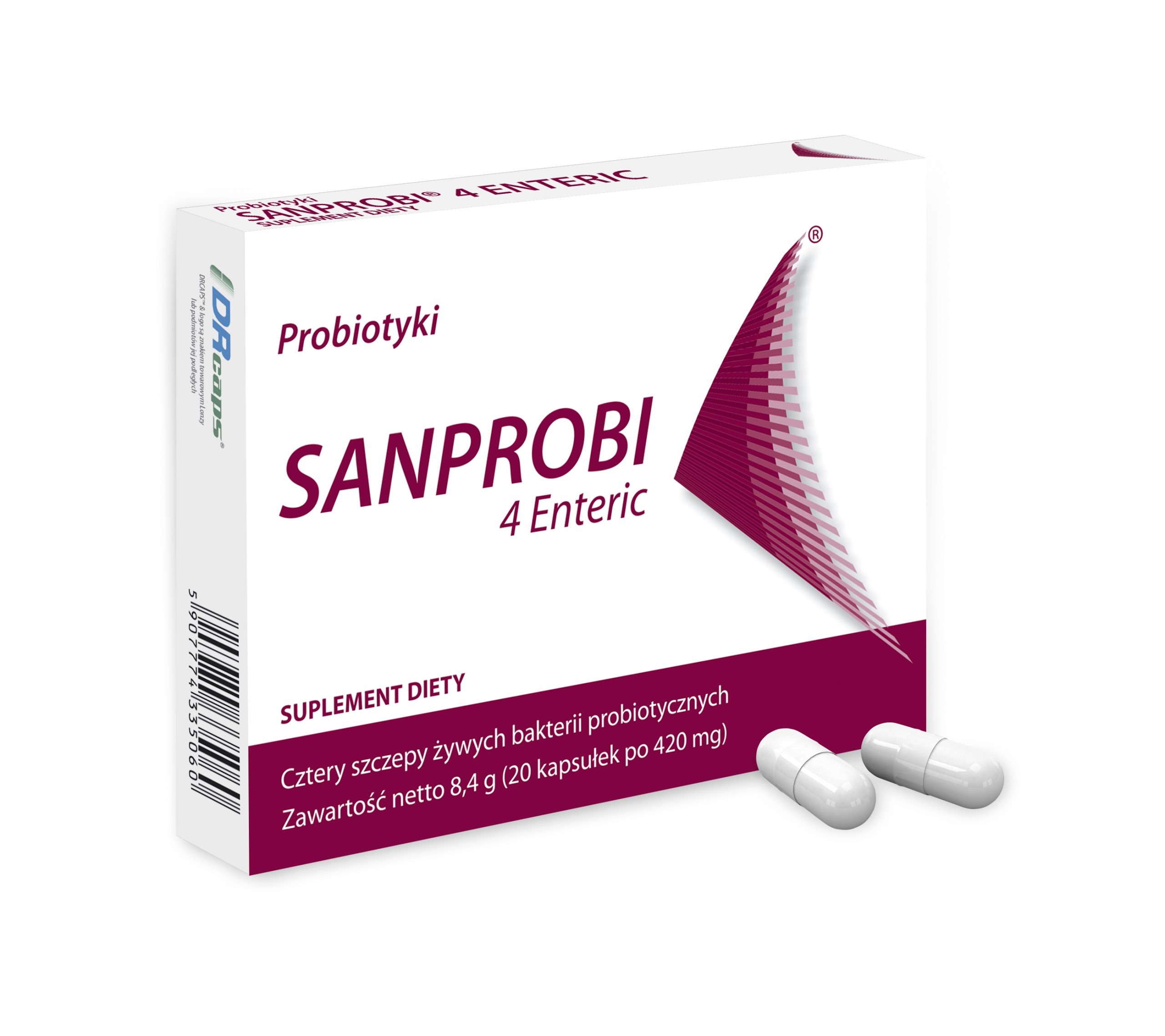 SANPROBI® 4 ENTERIC 20 kapsułek