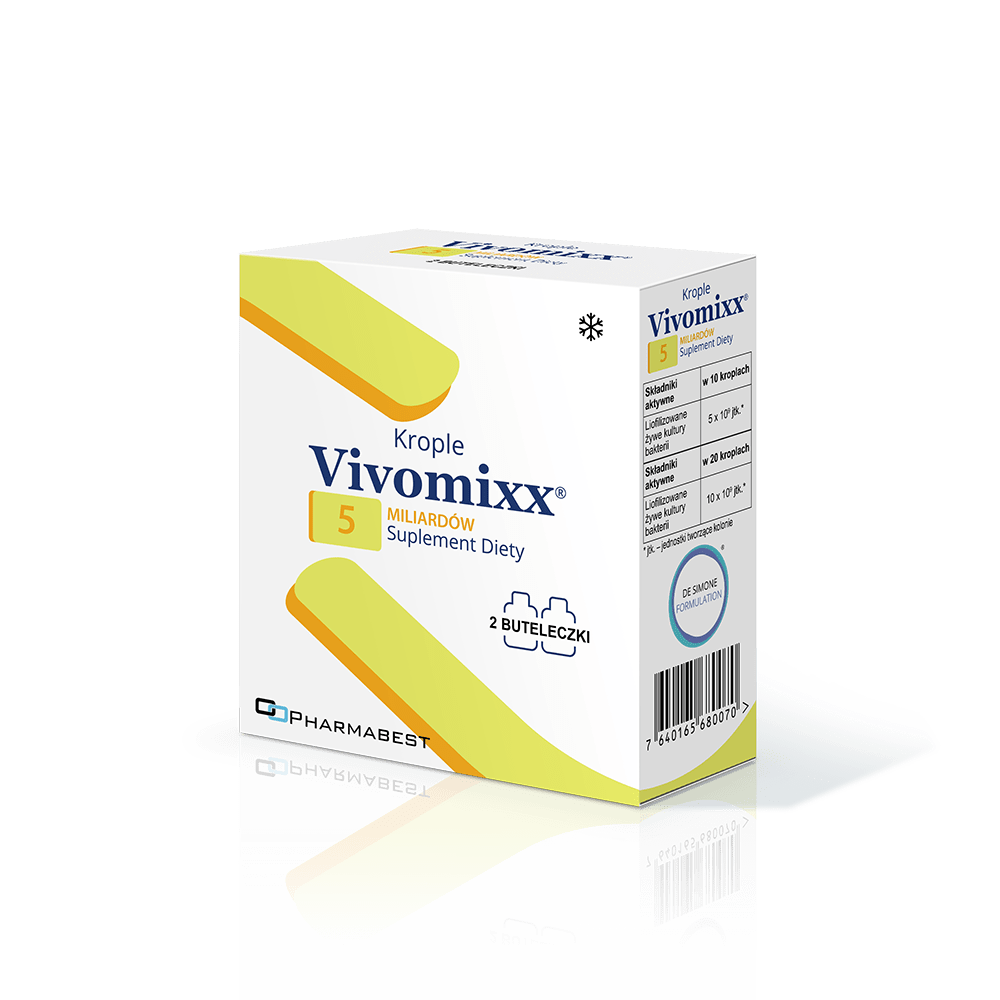 Vivomixx® Krople 5 miliardów-2 buteleczki